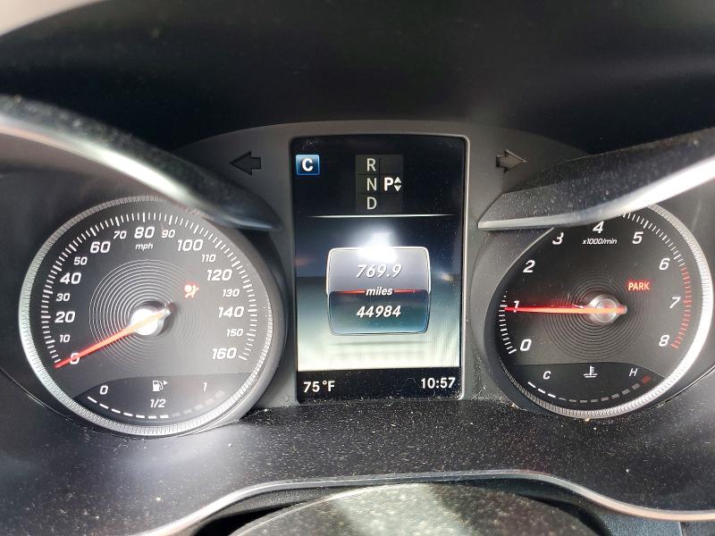 2018 Mercedes-benz Glc VIN WDC0G4KB1JV090470 COPART salvage auction — WATER/FLOOD, Md - Cert Of Salvage-Flood Damage, sold $10,600 on 2026-07-13 (photo 9)