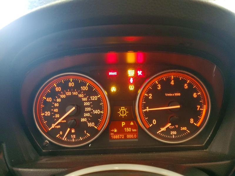 2010 BMW 3 series VIN WBAWV5C59AP098712 COPART salvage auction — MECHANICAL, Mn - Cert Of Title-Prior Salvage, sold $525 on 2026-07-21 (photo 9)
