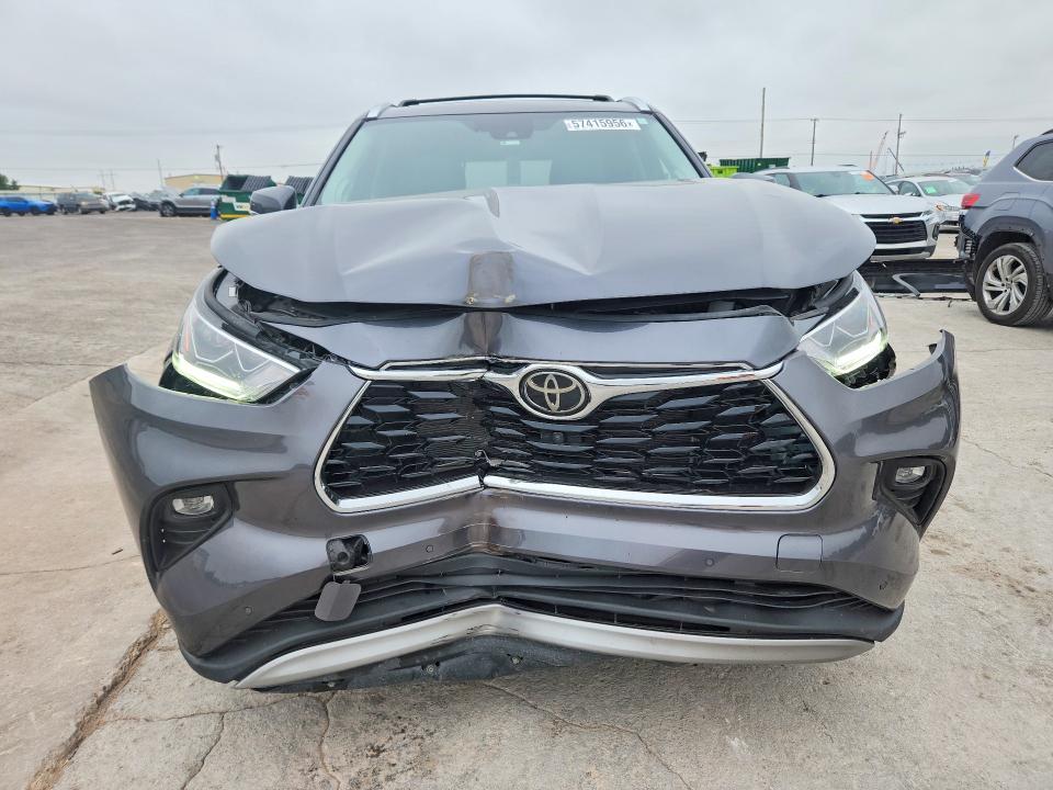 2021 Toyota VIN 5TDFZRBH8MS150741 COPART salvage auction — FRONT END, OK - CERT OF TITLE-SALVAGE, sold $17,700 on 2026-07-28 (photo 5)