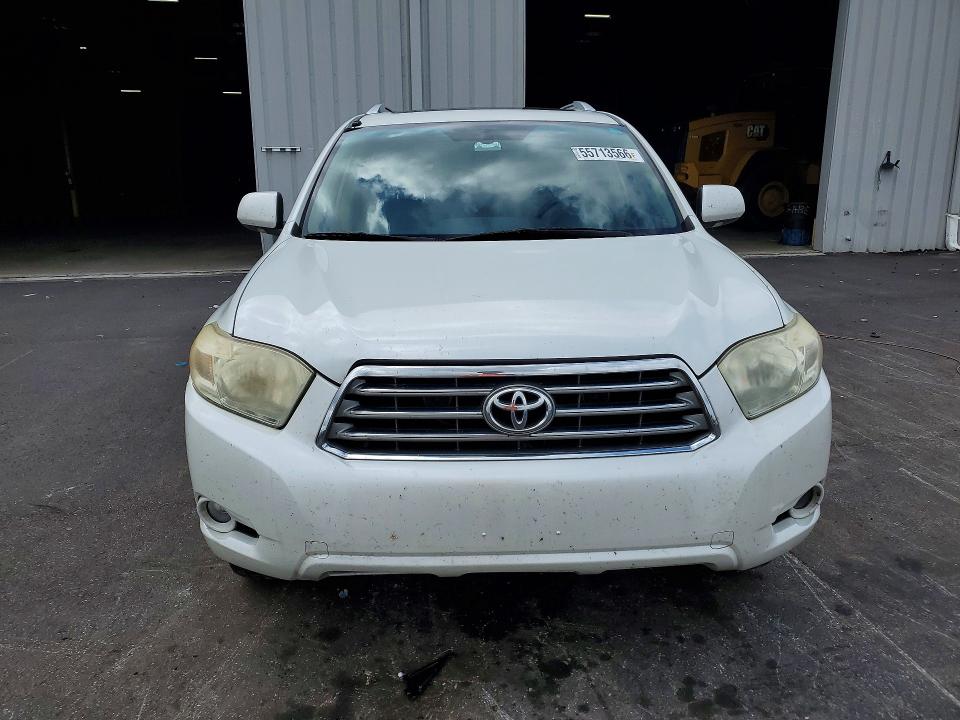 2010 Toyota Highlander VIN JTEYK3EH5A2094455 COPART salvage auction — FRONT END, Fl - Cert Of Title Slvg Rebuildable, sold $3,100 on 2026-07-06 (photo 5)