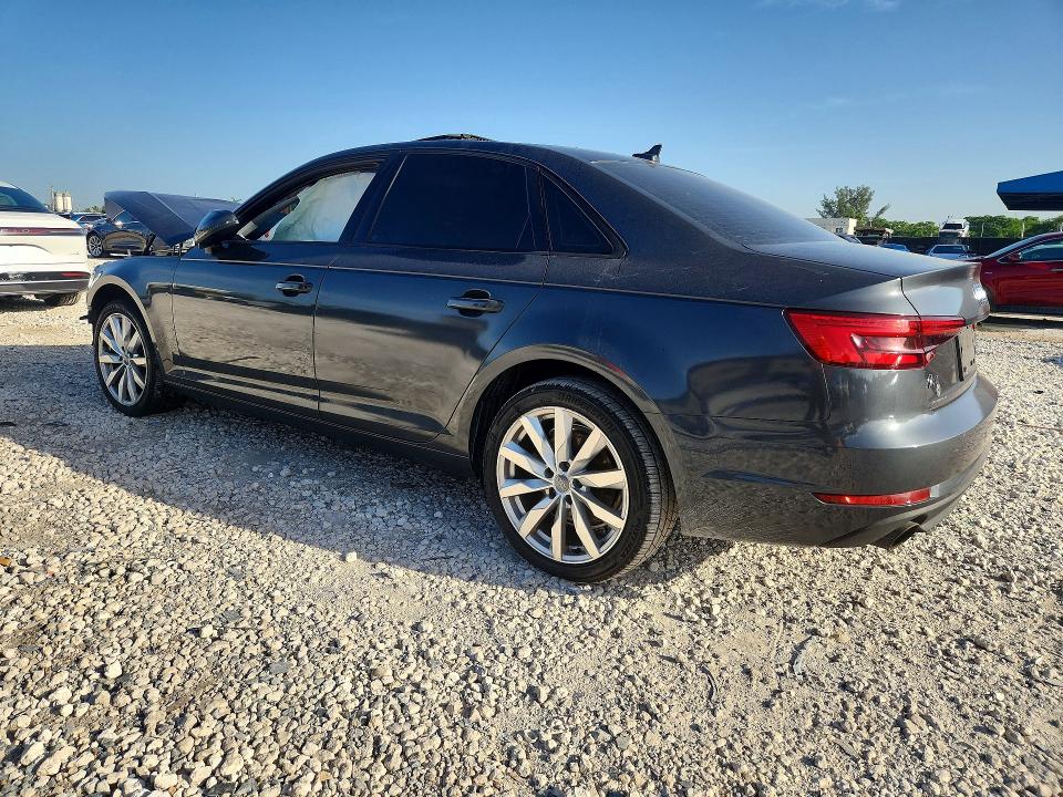 2017 Audi A4 VIN WAUGMAF41HN033670 COPART salvage auction — FRONT END, FL - CERT OF TTL-REBUILT&SLVG RBLD, sold $425 on 2026-07-28 (photo 2)