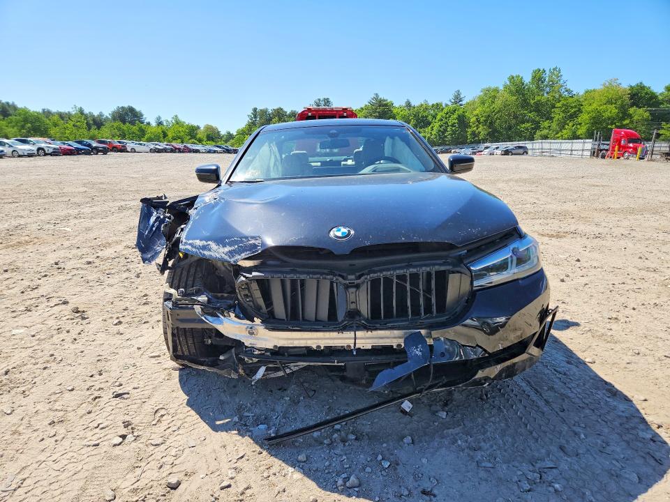 2021 BMW 5er VIN WBA73BJ07MWW94301 COPART salvage auction — FRONT END, Ma - Cert Of Title-Slvg Repair Thft, sold $2,200 on 2026-07-27 (photo 5)