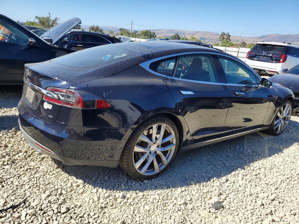2013 Tesla Model s VIN 5YJSA1AC7DFP10217 COPART salvage auction — FRONT END, Ca - Salvage Certificate, sold $1,900 on 2026-07-07 (photo 3)