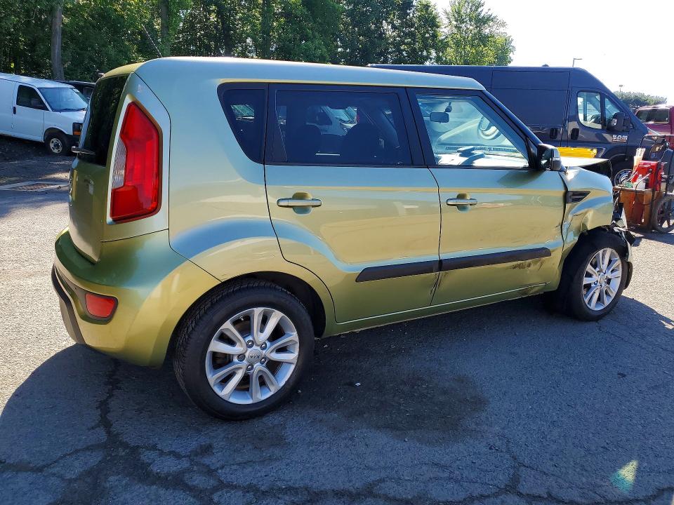 2012 Kia Soul VIN KNDJT2A64C7475303 COPART salvage auction — FRONT END, Ct - Cert Of Title-Salvage, sold $475 on 2026-07-02 (photo 3)