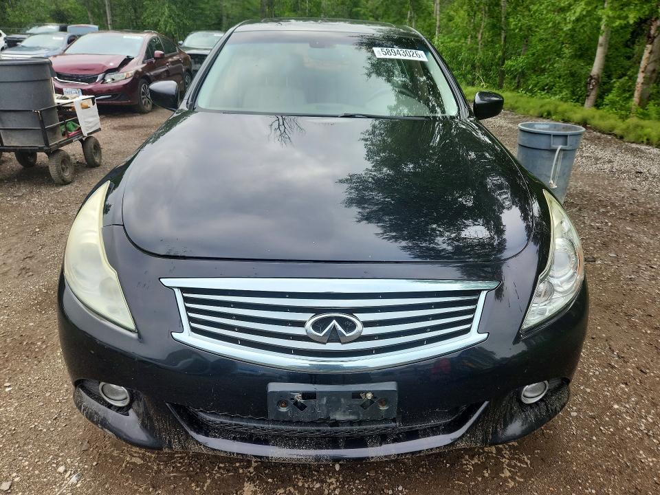 2011 Infiniti G37 VIN JN1CV6AR6BM408838 COPART salvage auction — REAR END, ON - PERMIT SALVAGE, sold $325 on 2026-07-28 (photo 5)