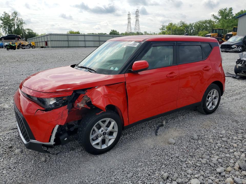 2025 Kia Soul VIN KNDJ23AU1S7249080 COPART salvage auction — FRONT END, Oh - Cert Of Title-Salvage, sold $2,100 on 2026-07-28 (photo 1)