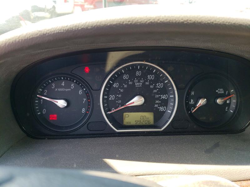 2008 Hyundai Sonata VIN 5NPEU46F28H298644 COPART salvage auction — FRONT END, CT - CERT OF TITLE-SALVAGE, sold $575 on 2026-07-14 (photo 9)