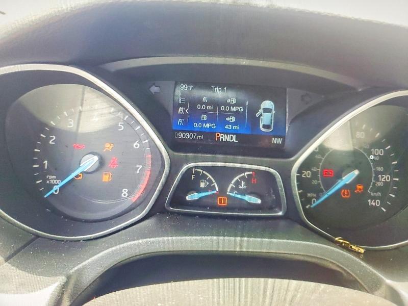 2015 Ford Focus VIN 1FADP3F26FL222630 COPART salvage auction — FRONT END, Tx - Certificate Of Title, sold $525 on 2026-07-09 (photo 9)