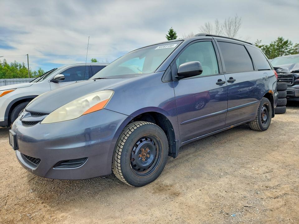 2007 Toyota VIN 5TDZK29C17S076036 COPART salvage auction — MINOR DENT/SCRATCHES, On - Permit No Brand - Unfit, sold $1,250 on 2026-07-29 (photo 1)