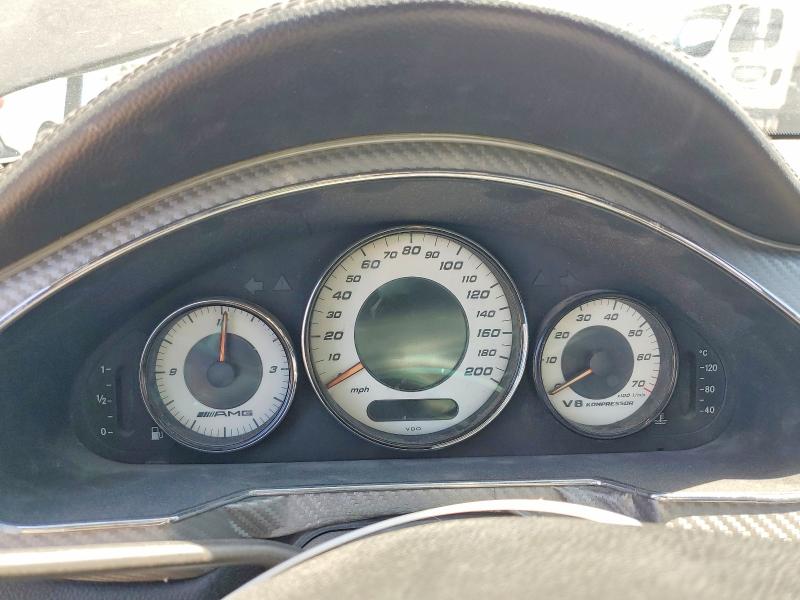 2006 Mercedes-benz Cls-class VIN WDDDJ76X16A020357 COPART salvage auction — VANDALISM, Ca - Salvage Certificate, sold $3,400 on 2026-07-07 (photo 9)