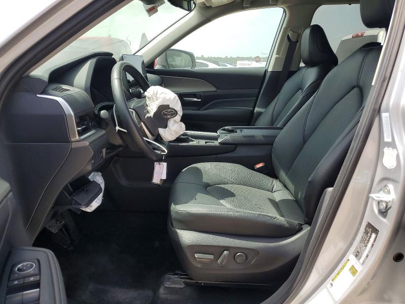 2025 Toyota Highlander VIN 5TDAAAB57SS083409 COPART salvage auction — FRONT END, Fl - Cert Of Title Slvg Rebuildable, sold $18,500 on 2026-07-10 (photo 7)