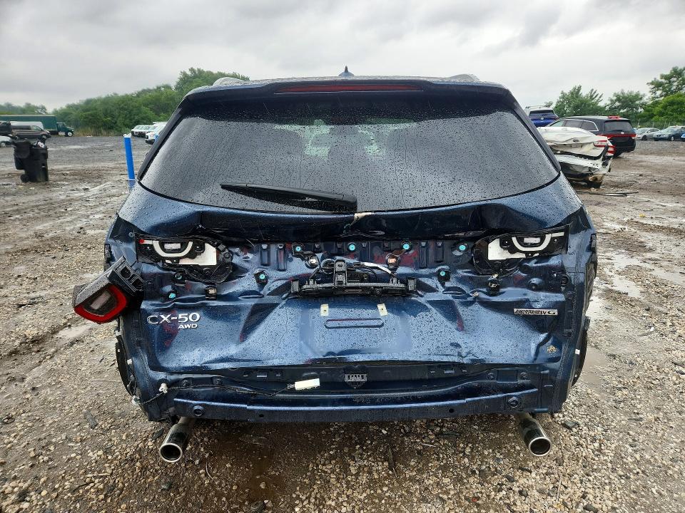 2025 Mazda VIN 7MMVABDM5SN341007 COPART salvage auction — REAR END, Pa - Certificate Of Salvage, sold $6,600 on 2026-07-30 (photo 6)