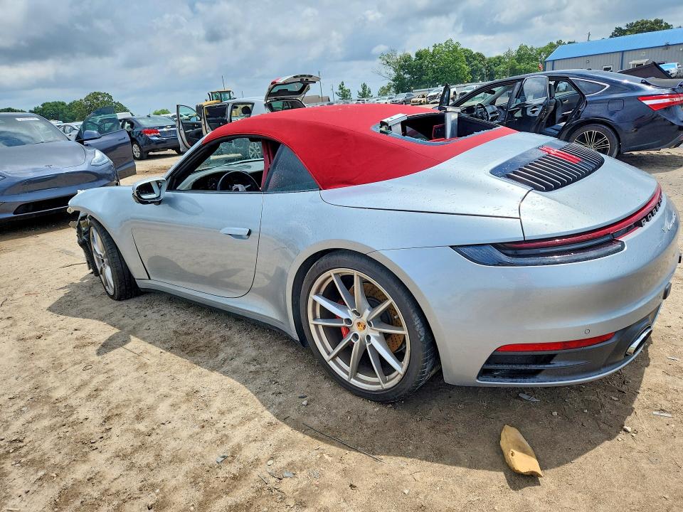 2020 Porsche 911 VIN WP0CB2A9XLS262598 COPART salvage auction — FRONT END, Fl - Cert Of Title Slvg Rebuildable, sold $50,000 on 2026-07-02 (photo 2)