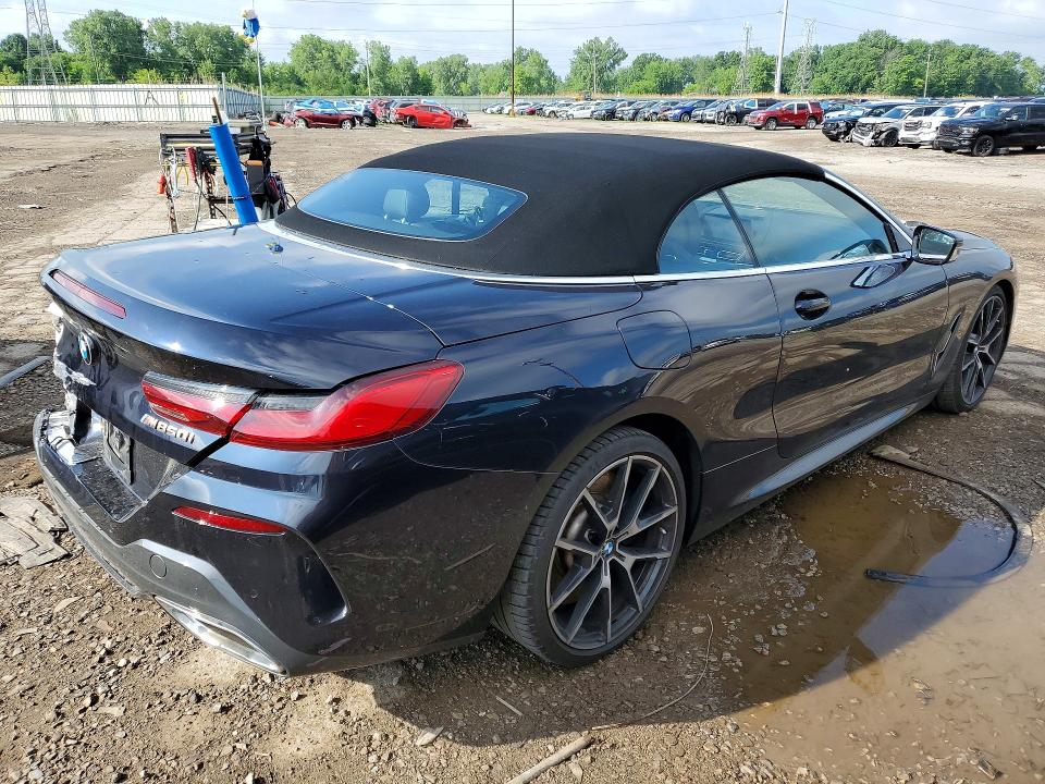 2019 BMW M8 VIN WBAFY4C50KBX39214 COPART salvage auction — REAR END, Mi - Certificate Of Title, sold $27,000 on 2026-07-17 (photo 3)