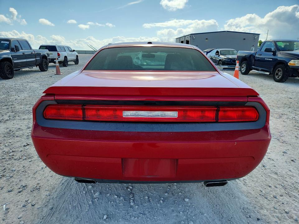 2012 Dodge Challenger VIN 2C3CDYAG4CH206731 COPART salvage auction — WATER/FLOOD, Ok - Cert Of Title-Salvage, sold $90 on 2026-07-23 (photo 6)