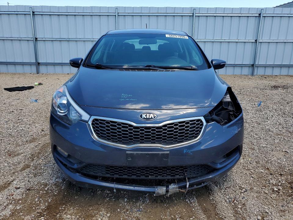2016 Kia VIN KNAFK5A87G5635524 COPART salvage auction — FRONT END, Ia - Cert Of Title-Salvage Title, sold $80 on 2026-07-29 (photo 5)