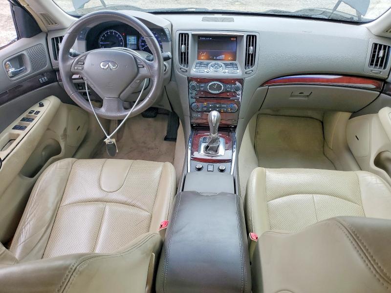 2011 Infiniti G37 VIN JN1CV6AR4BM352138 COPART salvage auction — SIDE, VA - CERT OF TITLE - SALVAGE, sold $425 on 2026-07-08 (photo 8)