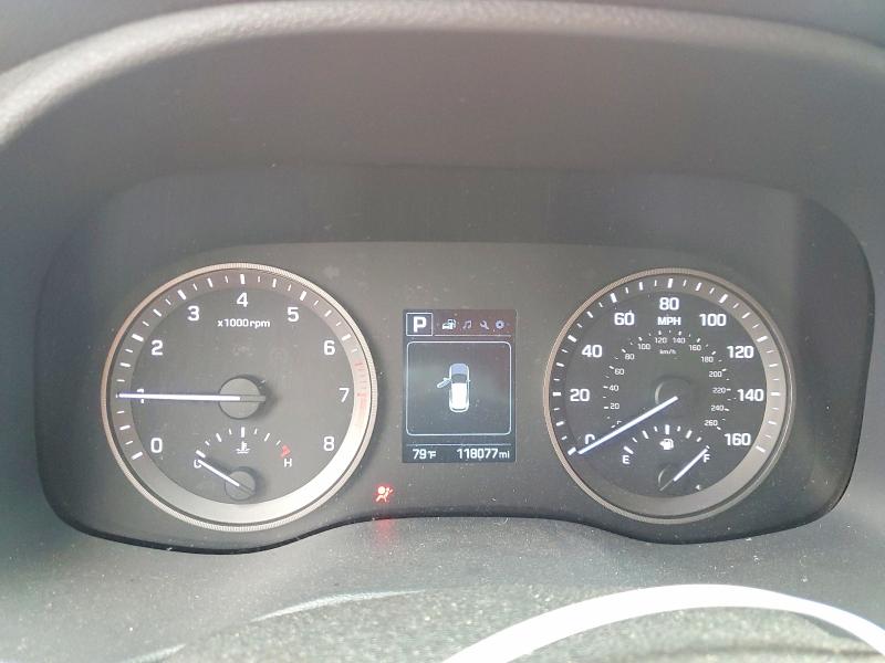 2016 Hyundai Tucson VIN KM8J33A45GU154538 COPART salvage auction — FRONT END, Ga - Cert Of Title-Salvage, sold $2,350 on 2026-07-13 (photo 9)