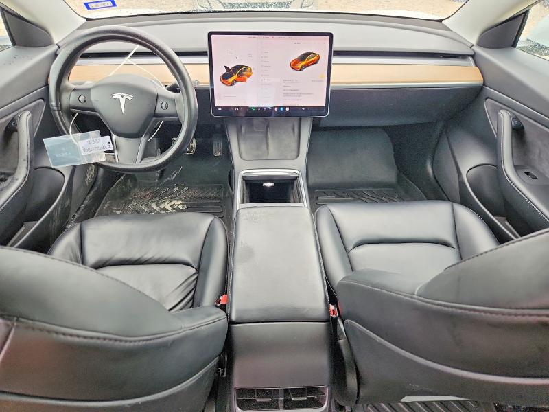 2021 Tesla VIN 5YJ3E1EA5MF854821 COPART salvage auction — REAR END, Tx - Salvage Vehicle Title, sold $2,100 on 2026-07-30 (photo 8)
