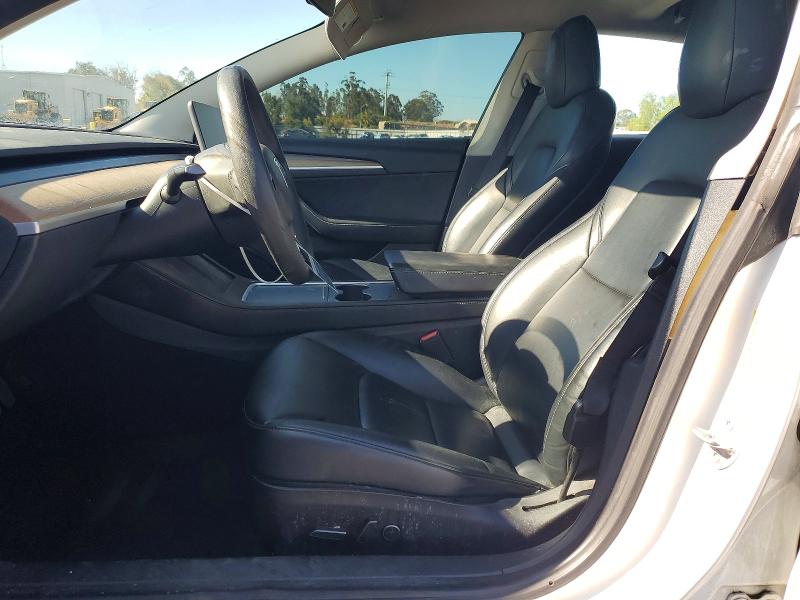2021 Tesla Model 3 VIN 5YJ3E1EB3MF002511 COPART salvage auction — REAR END, Ca - Salvage Certificate, sold $3,400 on 2026-07-06 (photo 7)