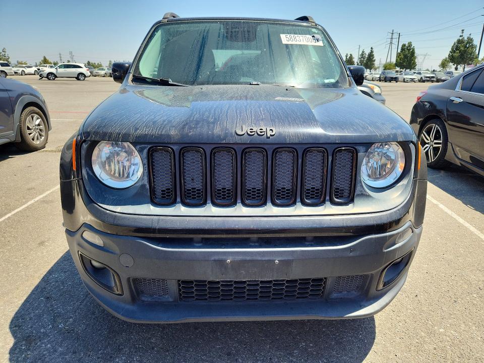 2016 Jeep Renegade VIN ZACCJBBT7GPD78981 COPART salvage auction — MINOR DENT/SCRATCHES, Ca - Dis/Dlr/Exp Only Clean Title, sold $525 on 2026-07-21 (photo 5)