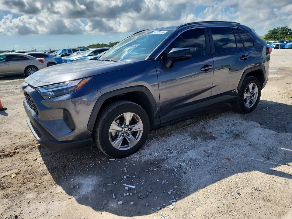 2024 Toyota Rav4 VIN 4T3LWRFV7RU119935 COPART salvage auction — MINOR DENT/SCRATCHES, Fl - Cert Of Title-Flood & Rebuilt, sold $9,400 on 2026-07-02 (photo 1)