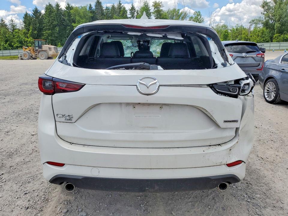 2025 Mazda Cx-5 VIN JM3KFBCM1S0716739 COPART salvage auction — ROOF, Ny - Mv-907A Salvage Certificate, sold $7,600 on 2026-07-20 (photo 6)