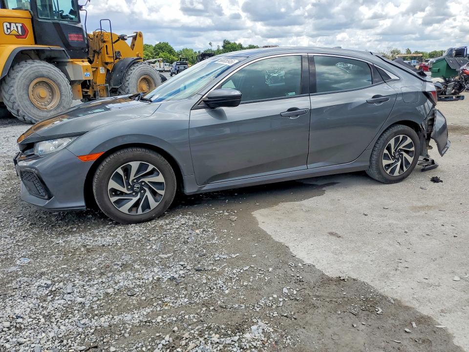 2019 Honda Civic VIN SHHFK7H33KU202734 COPART salvage auction — REAR END, Fl - Cert Of Title Slvg Rebuildable, sold $2,750 on 2026-07-14 (photo 1)