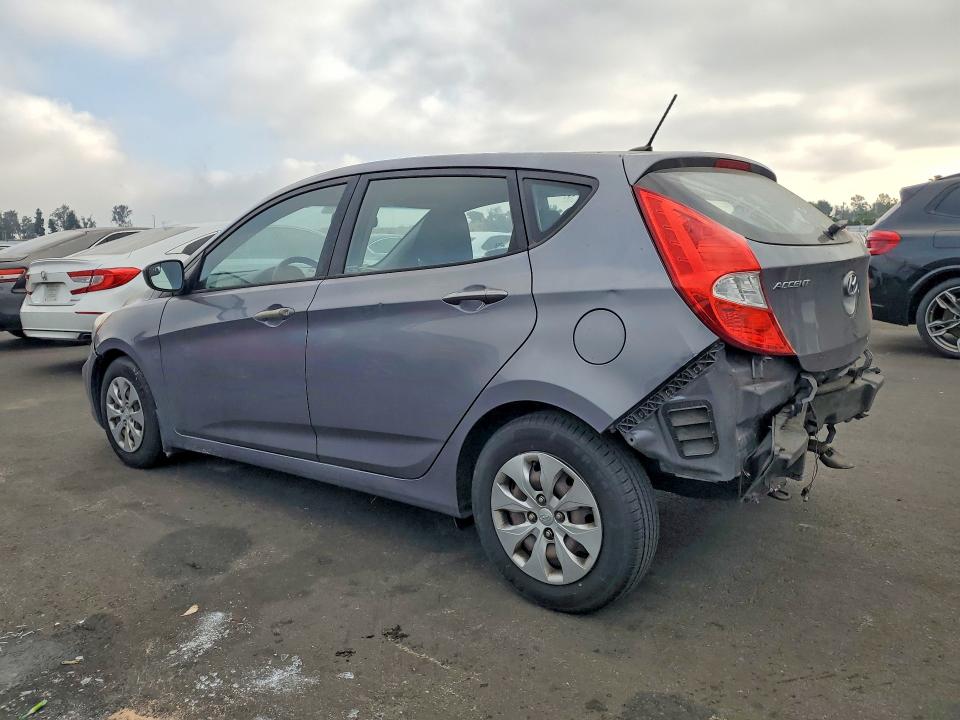 2016 Hyundai VIN KMHCT5AE7GU239247 COPART salvage auction — REAR END, Ca - Salvage Certificate, sold $825 on 2026-07-06 (photo 2)