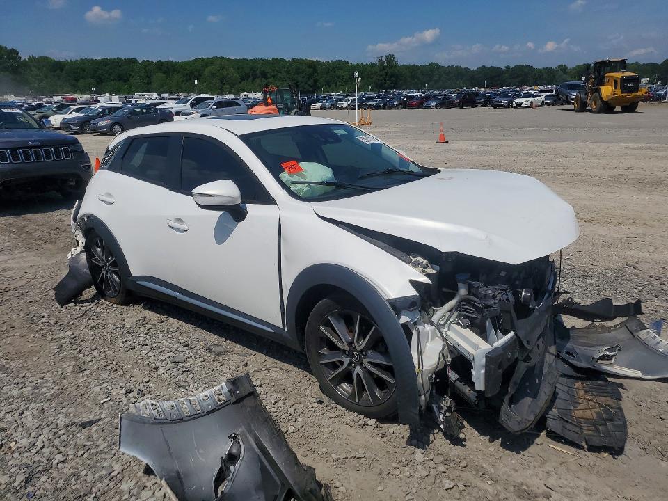 2017 Mazda Cx-3 VIN JM1DKDD74H0148612 COPART salvage auction — FRONT END, Ar - Cert Of Title-Salvage, sold $375 on 2026-07-27 (photo 4)