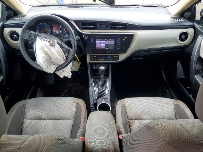 2017 Toyota Corolla VIN 5YFBURHE3HP672606 COPART salvage auction — FRONT END, Tx - Salvage Vehicle Title, sold $2,100 on 2026-07-09 (photo 8)