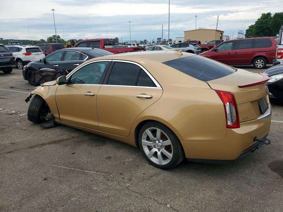 2013 Cadillac Ats VIN 1G6AA5RA3D0100273 COPART salvage auction — FRONT END, Oh - Cert Of Title-Salvage, sold $300 on 2026-07-10 (photo 2)