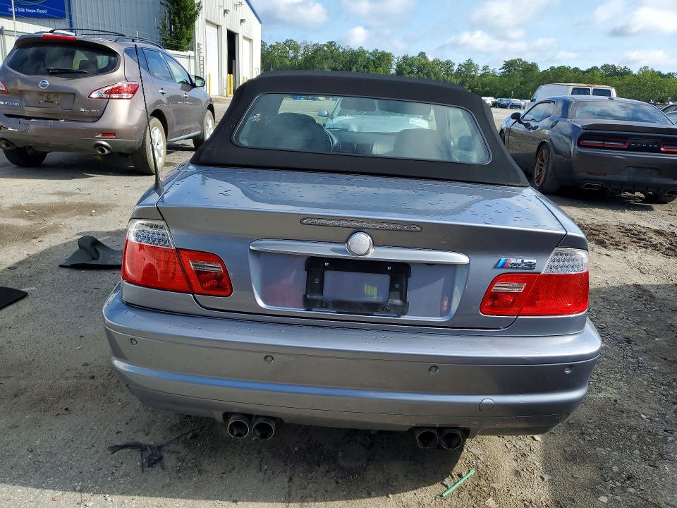2004 BMW M3 VIN WBSBR93444PK04906 COPART salvage auction — NORMAL WEAR, FL - CERTIFICATE OF TITLE, sold $2,450 on 2026-07-27 (photo 6)