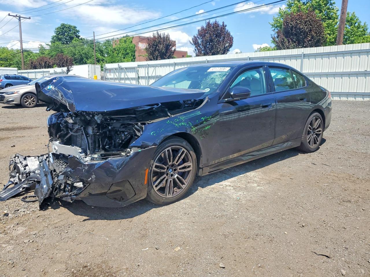 2024 BMW 5 Series VIN WBA63FJ06RCR52982 — COPART salvage auction photo