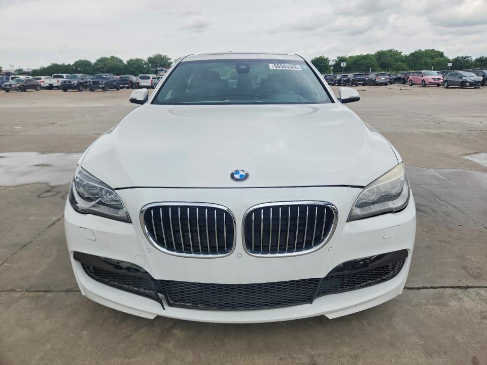 2014 BMW 7er VIN WBAYE8C53ED780597 COPART salvage auction — NORMAL WEAR, La - Certificate Of Title, sold $1,750 on 2026-07-02 (photo 5)