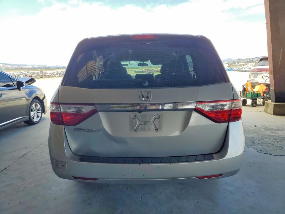 2013 Honda Odyssey VIN 5FNRL5H20DB090081 COPART salvage auction — FRONT END, Ca - Salvage Certificate, sold $3,400 on 2026-07-02 (photo 6)