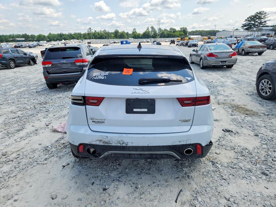 2020 Jaguar E-pace VIN SADFK2FX8L1Z86725 COPART salvage auction — FRONT END, Tx - Salvage Vehicle Title (P), sold $450 on 2026-07-27 (photo 6)