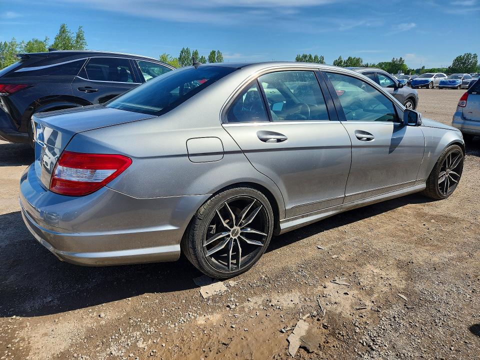 2011 Mercedes-benz C class VIN WDDGF5CB9BF587828 COPART salvage auction — FRONT END, On - Permit No Brand - Unfit, sold $750 on 2026-07-28 (photo 3)