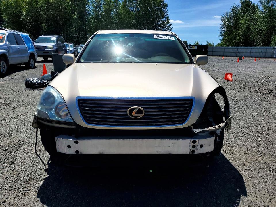 2003 Lexus Ls 430 VIN JTHBN30F230108462 COPART salvage auction — FRONT END, WA - BILL OF SALE, sold $325 on 2026-07-27 (photo 5)