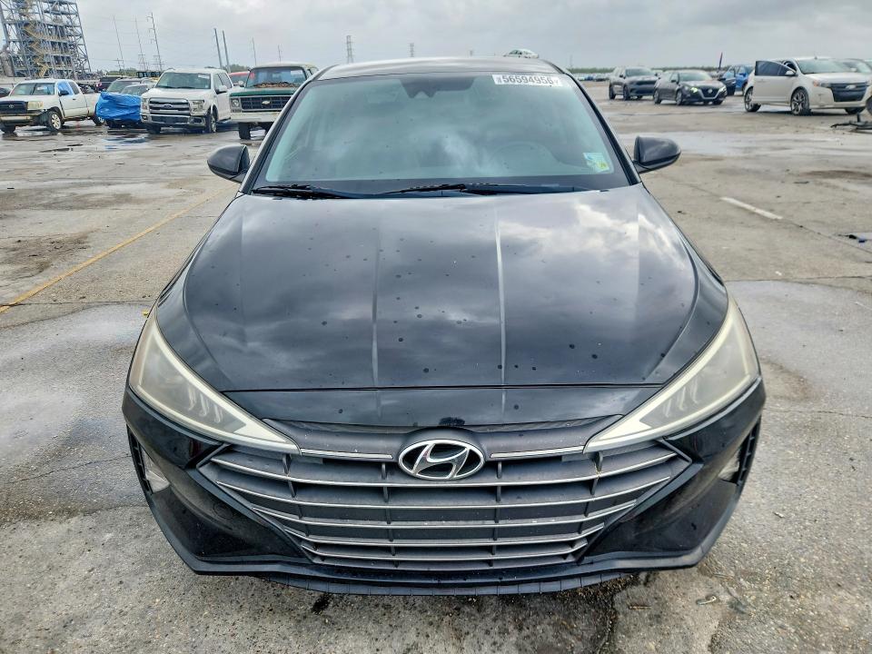 2019 Hyundai Elantra VIN KMHD84LF6KU866309 COPART salvage auction — REAR END, La - Cert Of Title-Salvage, sold $2,600 on 2026-07-22 (photo 9)
