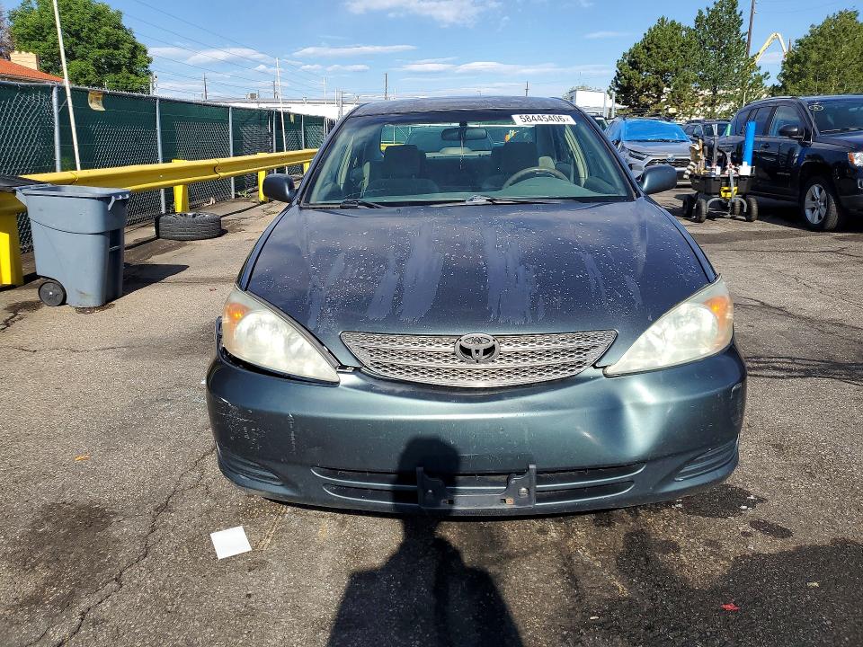 2002 Toyota Camry VIN 4T1BE32K82U504555 COPART salvage auction — FRONT END, Co - Dis/Dlr/Exp Only Clean Title, sold $275 on 2026-07-02 (photo 5)