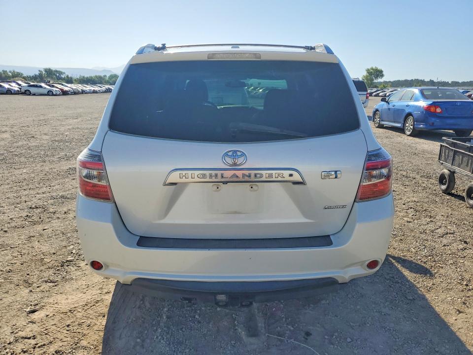 2010 Toyota Highlander hybrid VIN JTEJW3EH6A2043228 COPART salvage auction — MECHANICAL, Ca - Dis/Dlr/Exp Only Clean Title, sold $1,200 on 2026-07-06 (photo 6)