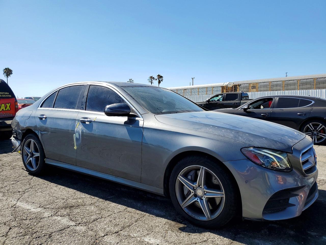 2017 Mercedes-Benz E-Class VIN WDDZF4JB0HA027448 COPART salvage auction — Rear End, CA - SALVAGE CERTIFICATE, sold $5,700 on 2026-07-10 (photo 4)