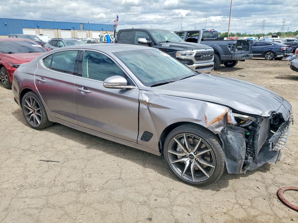 2026 Genesis G70 VIN KMTG64SC2TU165770 COPART salvage auction — FRONT END, SC - DEALER ONLY CLEAN TITLE (P), sold $13,900 on 2026-07-17 (photo 4)