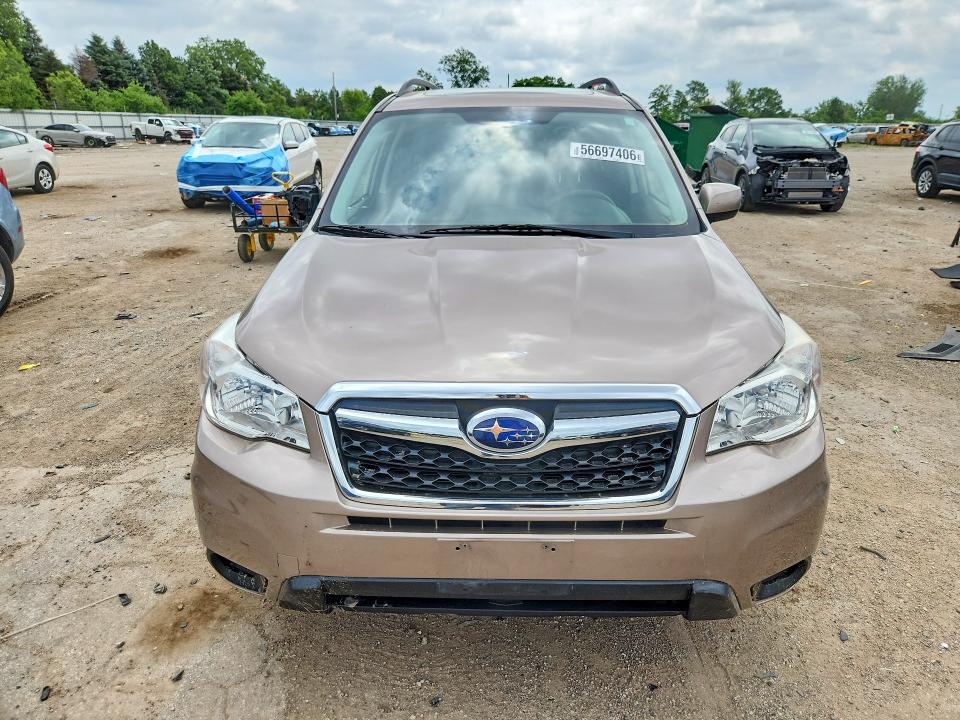 2014 Subaru Forester VIN JF2SJAECXEH476605 COPART salvage auction — SIDE, Il - Salvage Certificate, sold $3,050 on 2026-07-16 (photo 5)