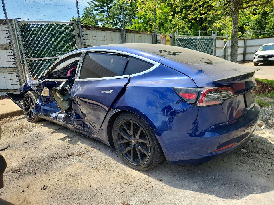 2020 Tesla Model 3 VIN 5YJ3E1EA8LF796931 COPART salvage auction — SIDE, VA - CERTIFICATE OF TITLE, sold $2,250 on 2026-07-14 (photo 2)