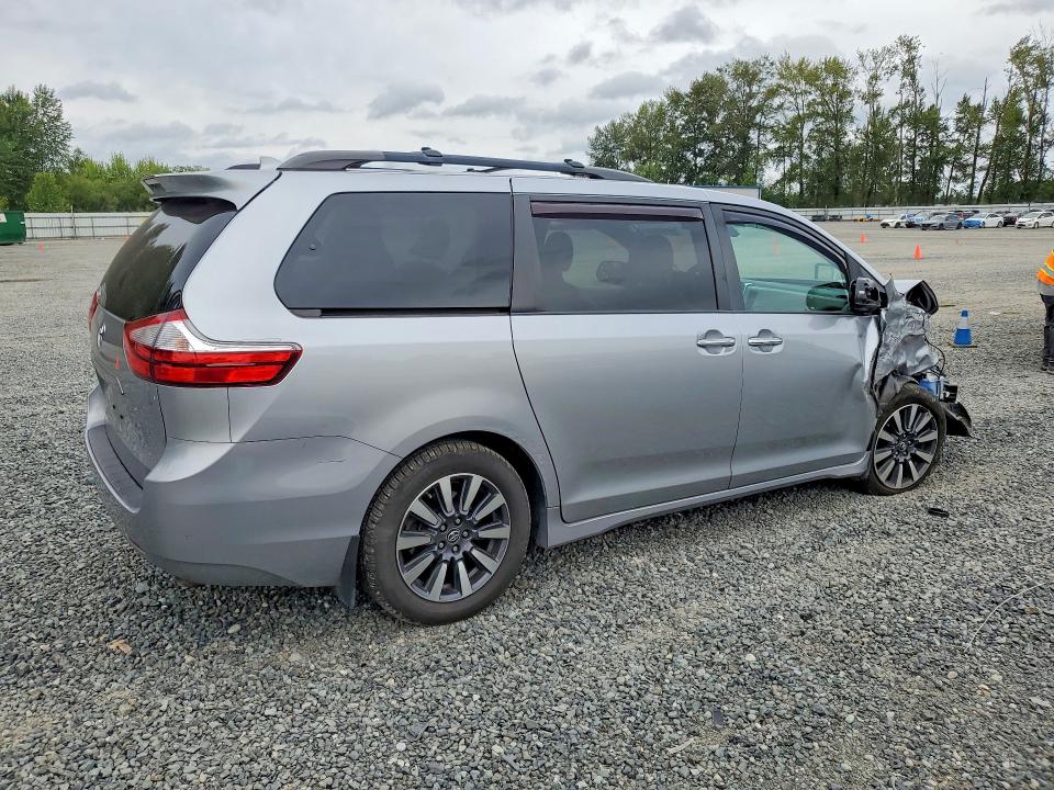 2018 Toyota Sienna VIN 5TDDZ3DC3JS206294 COPART salvage auction — FRONT END, Wa - Bill Of Sale, sold $8,100 on 2026-07-20 (photo 3)