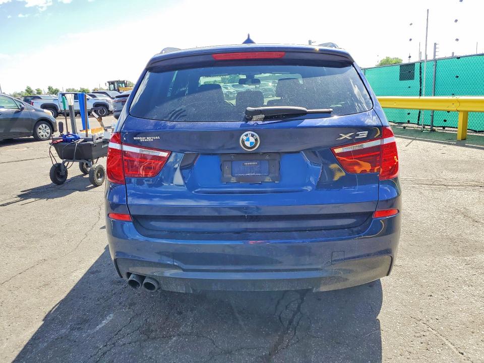2014 BMW X3 VIN 5UXWX7C55E0E81054 COPART salvage auction — FRONT END, Co - Public - Salvage Title, sold $325 on 2026-07-21 (photo 6)