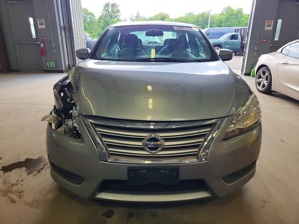 2013 Nissan Sentra VIN 3N1AB7AP1DL746990 COPART salvage auction — FRONT END, MA - CERTIFICATE OF TITLE, sold $450 on 2026-07-02 (photo 5)