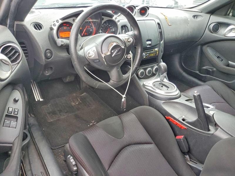 2009 Nissan 370z VIN JN1AZ44E59M401169 COPART salvage auction — FRONT END, VA - CERT OF TITLE - SALVAGE, sold $1,400 on 2026-07-15 (photo 8)